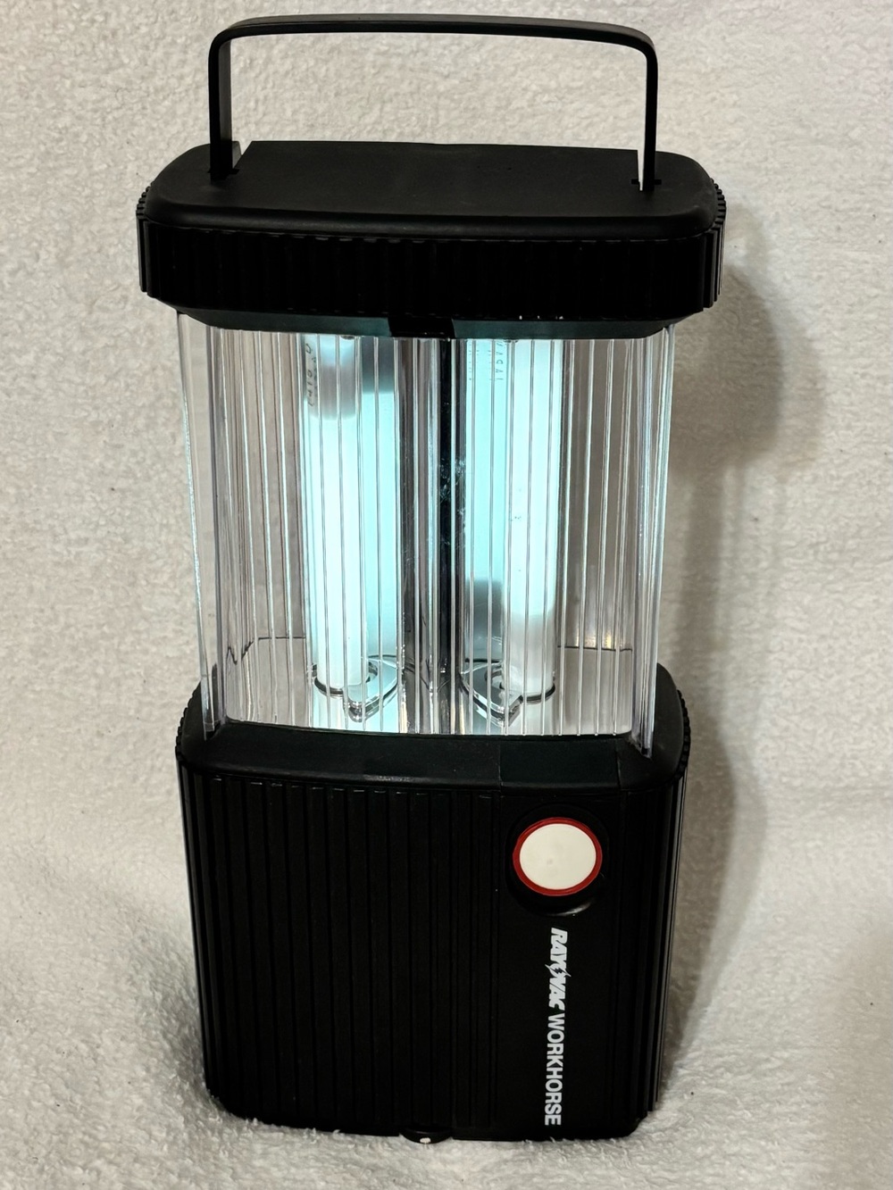 Vintage Durable Black Workhorse LED/Fluorescent Lantern